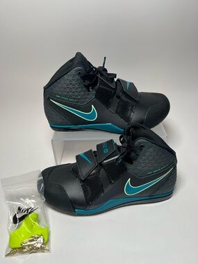 Nike Zoom Javelin Elite 3 Black Electric Algae FZ9626-001 Men’s Size 9